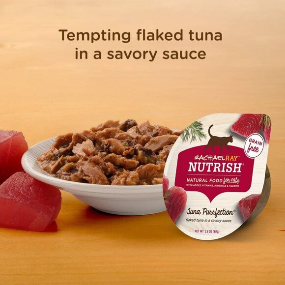 Wet Cat Food, Tuna Purrfection Recipe, 2.8 Ounce Cup (Pack of 12), 1 left - Picture 2 of 4